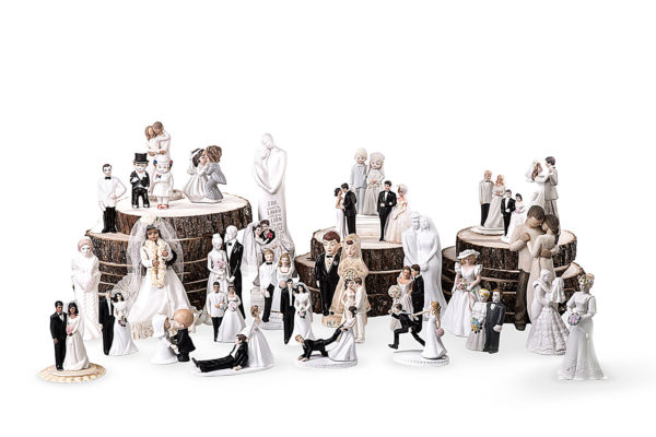 collection of Wedding cake toppers